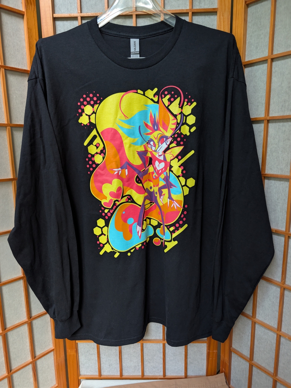 NEW Official Helluva Boss Beelzebub Bee Long Sleeve Shirt Unisex XL Hellaverse